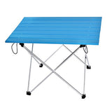Blue Gray Pink Black Alloy Ultra-light Portable  Folding Camping Desk